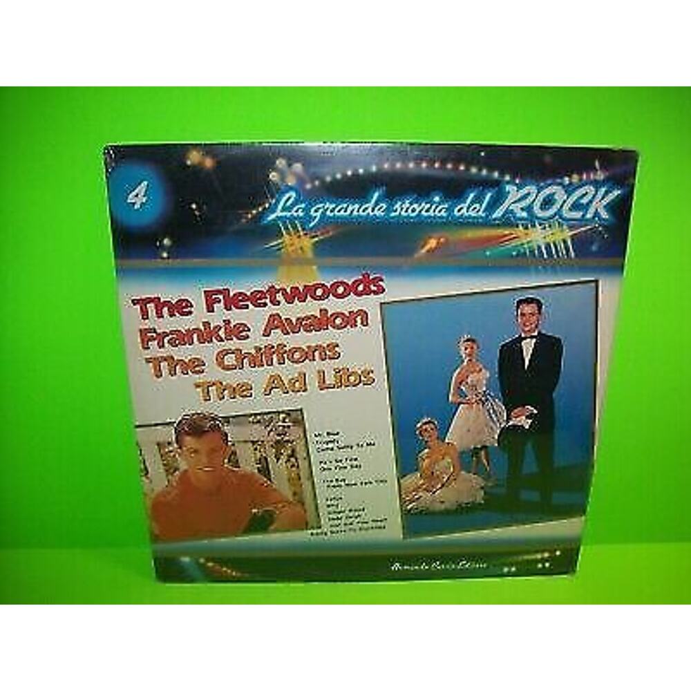 The Fleetwoods Frankie Avalon Chiffons Ad Libs Vinyl LP Record Italy 1981 Venus
